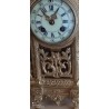 pendule mecanique ancienne bronze doré
